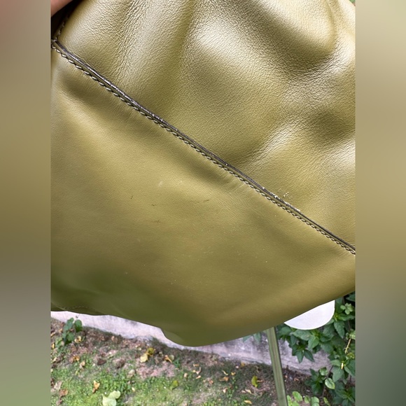 Proenza Schouler XL Ruched Tote Olive Green Calf Leather - Picture 9 of 17